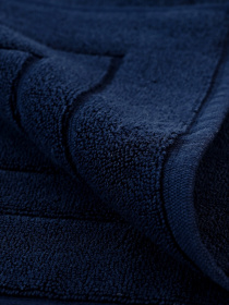 Коврик для ванной "Лагуна" хлопковый синий MBM MY HOME модель BM-01 S BLUE Фото