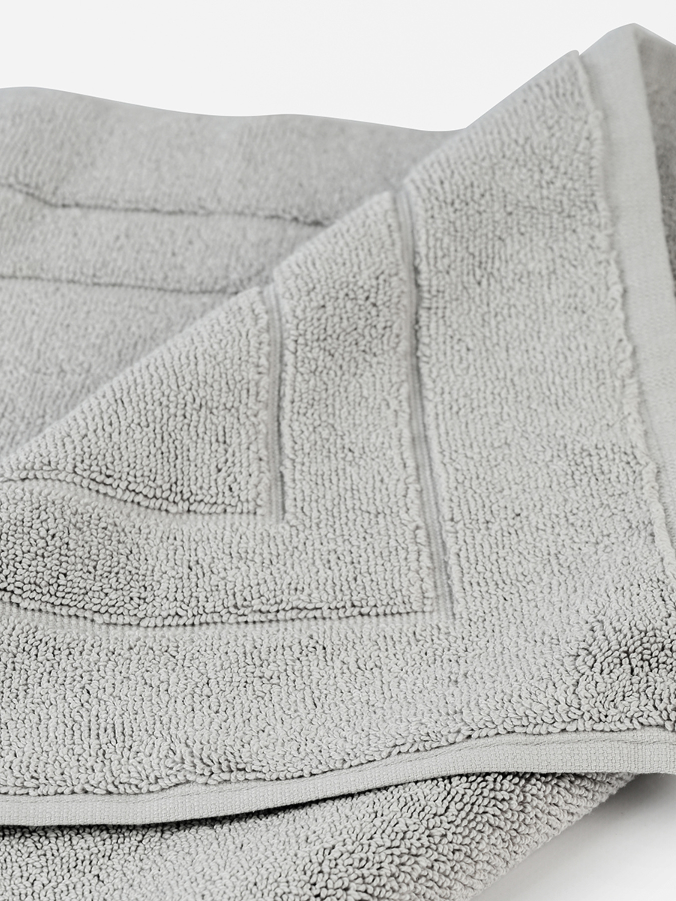 Коврик для ванной "Лагуна" хлопковый серый MBM HOME модель BM-01 S GRAY Фото