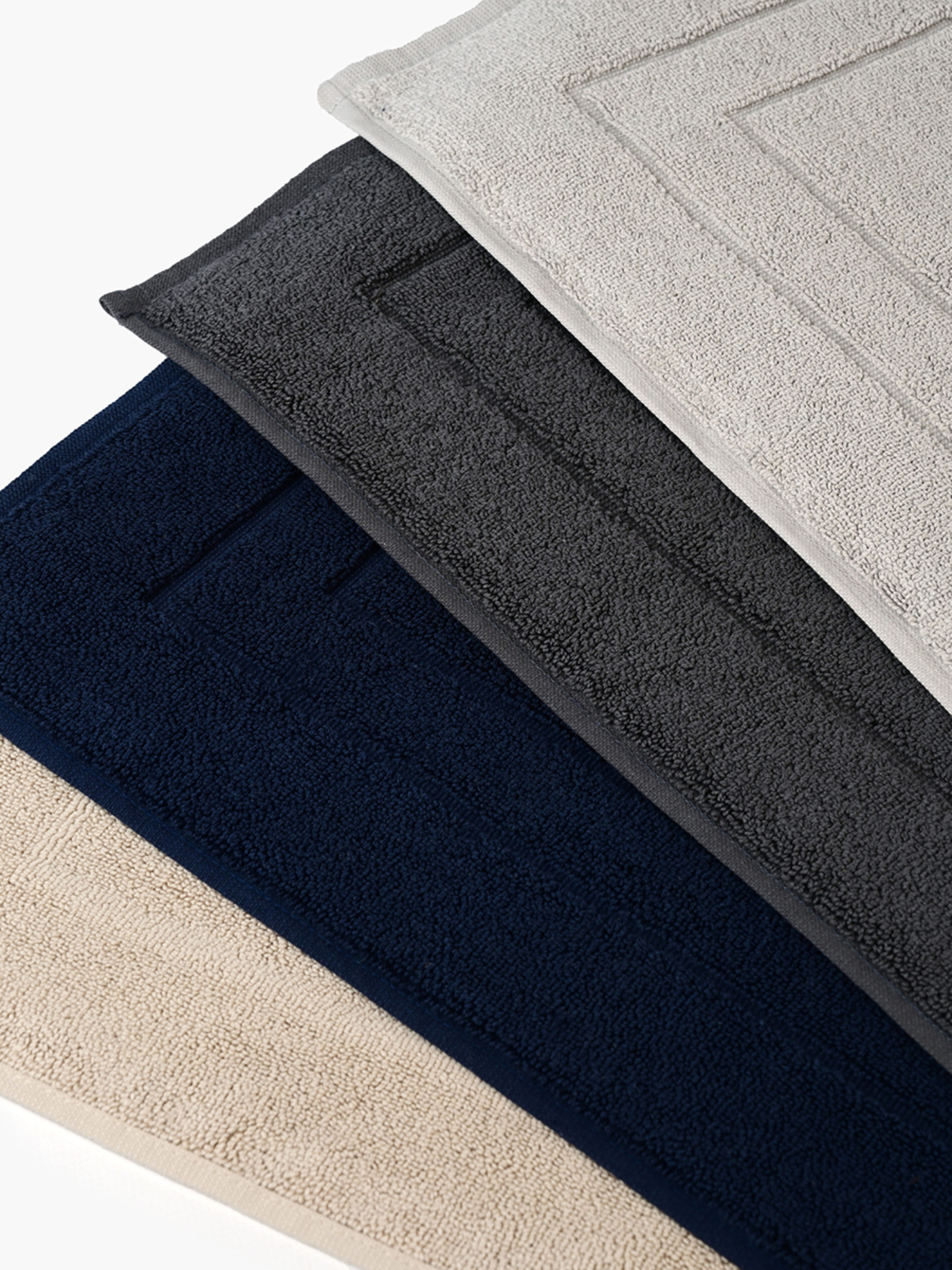 Коврик для ванной "Лагуна" хлопковый серый MBM HOME модель BM-01 S GRAY Фото