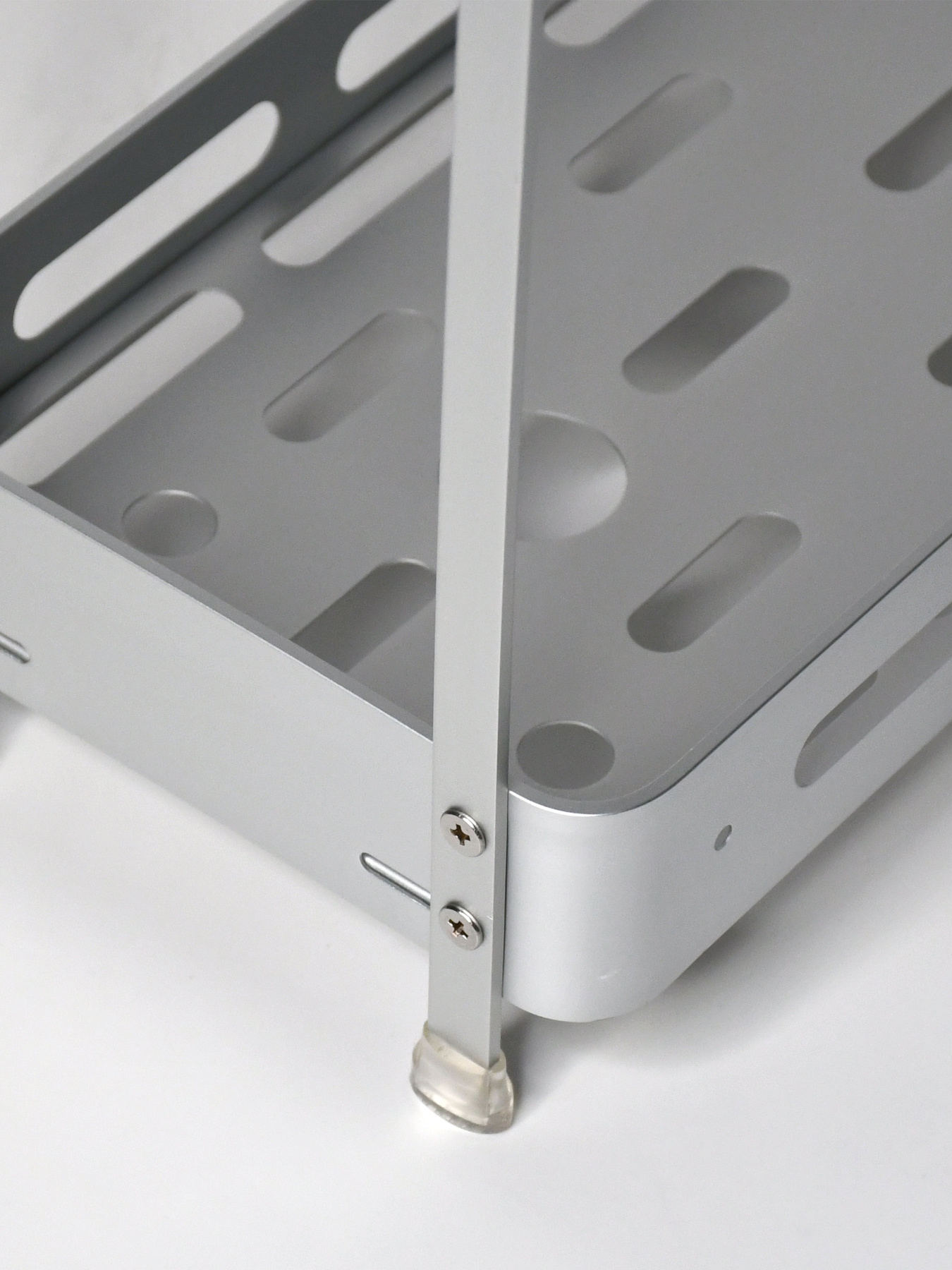 Полка трехъярусная прямоугольная алюминиевая Homax модель EBA-3550 AL Фото