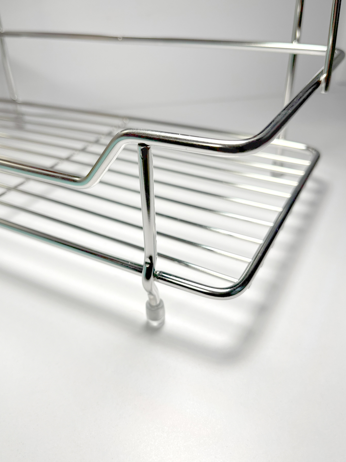 Полка трехъярусная нержавеющая сталь Homax модель EBA-5002 S/S Фото