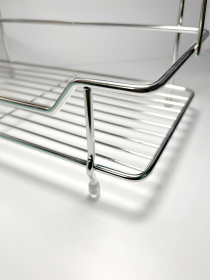 Полка трехъярусная нержавеющая сталь Homax модель EBA-5002 S/S Фото