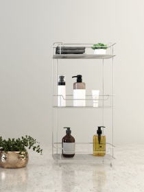 Полка трехъярусная нержавеющая сталь Homax модель EBA-5002 S/S Полка трехъярусная нержавеющая сталь Homax модель EBA-5002 S/S Фото