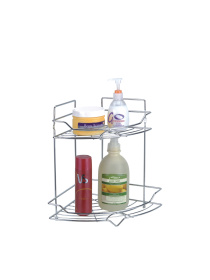 Полка двухъярусная угловая, нержавеющая сталь Homax модель EBA-5003 S/S Полка двухъярусная угловая, нержавеющая сталь Homax модель EBA-5003 S/S Фото