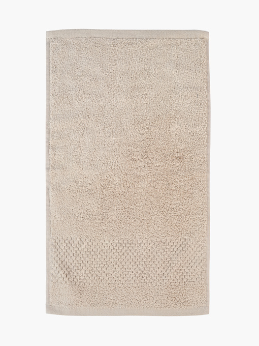 Рушник з натуральної бавовни "Бриз" бежевий MBM MY HOME модель BT-01/02/03/04 BEIGE Фото