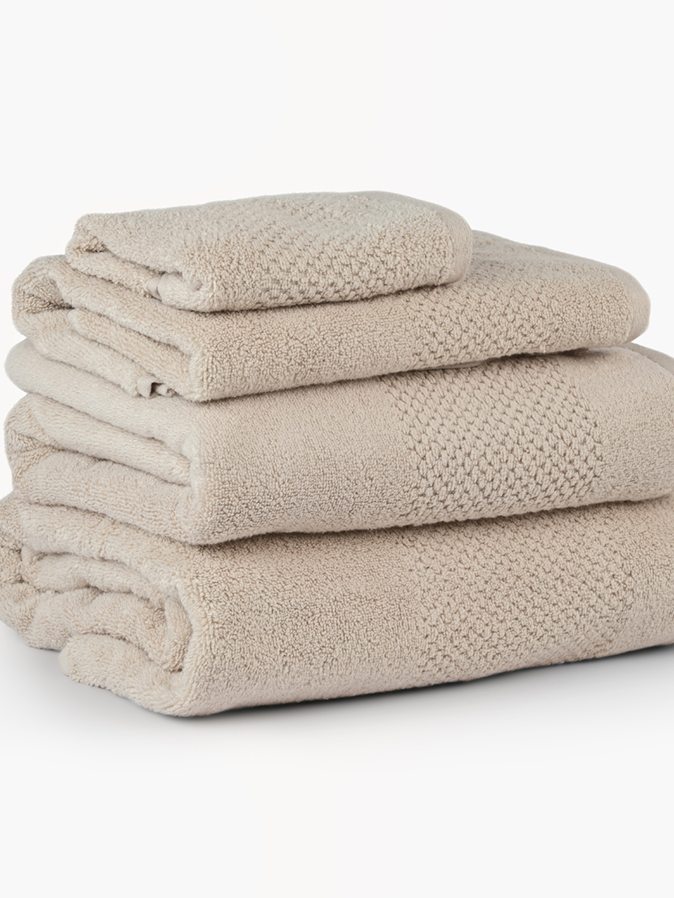 Рушник з натуральної бавовни "Бриз" бежевий MBM HOME модель BT-01/02/03/04 BEIGE Рушник з натуральної бавовни "Бриз" бежевий MBM HOME модель BT-01/02/03/04 BEIGE Фото