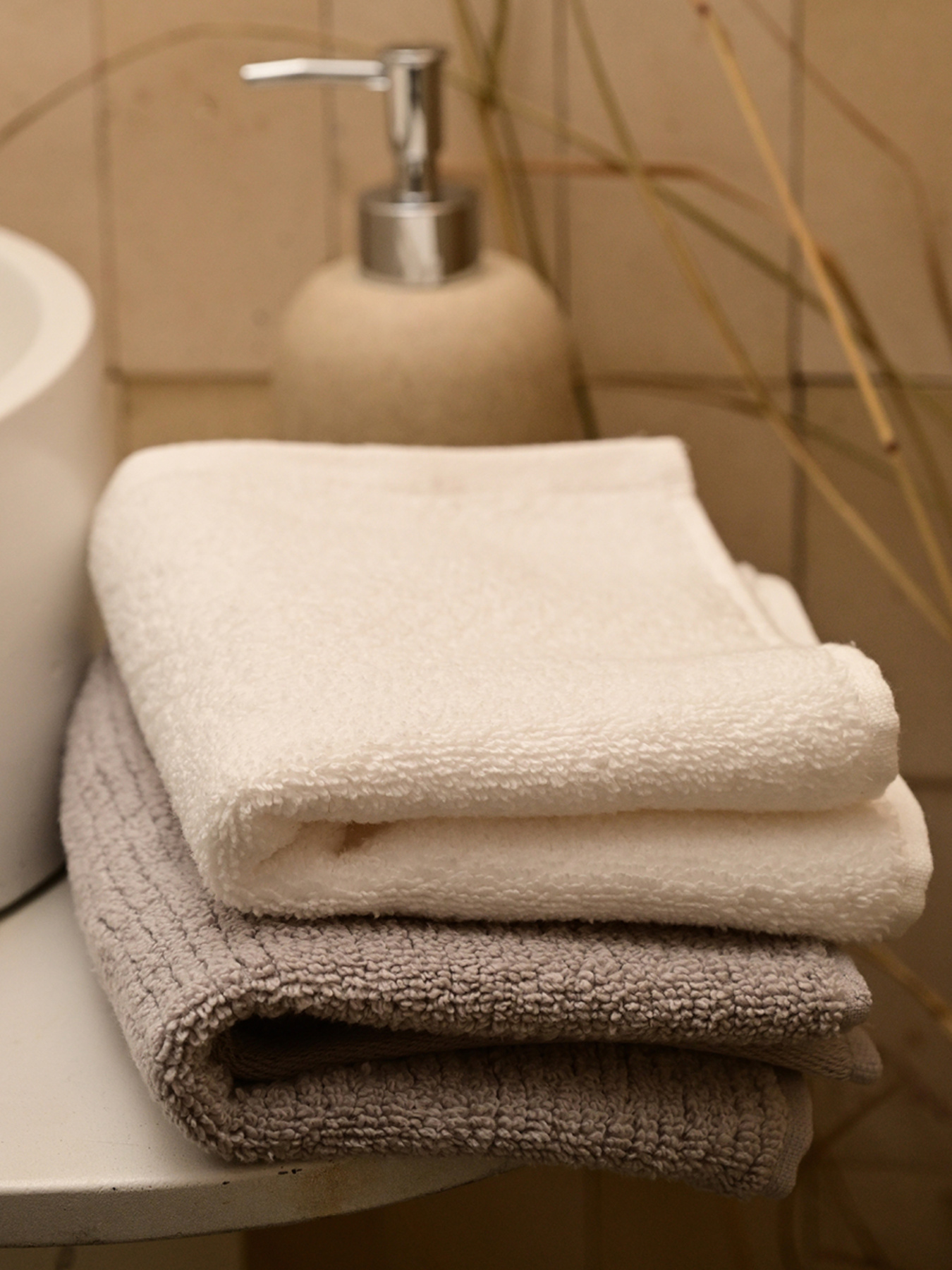 Рушник з натуральної бавовни "Бриз" білий MBM HOME модель BT-01/02/03/04 WHITE Рушник з натуральної бавовни "Бриз" білий MBM HOME модель BT-01/02/03/04 WHITE Фото