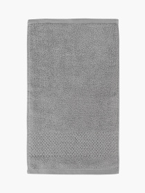 Полотенце из натурального хлопка "Бриз" серое MBM MY HOME модель BT-01/02/03/04 GRAY Фото