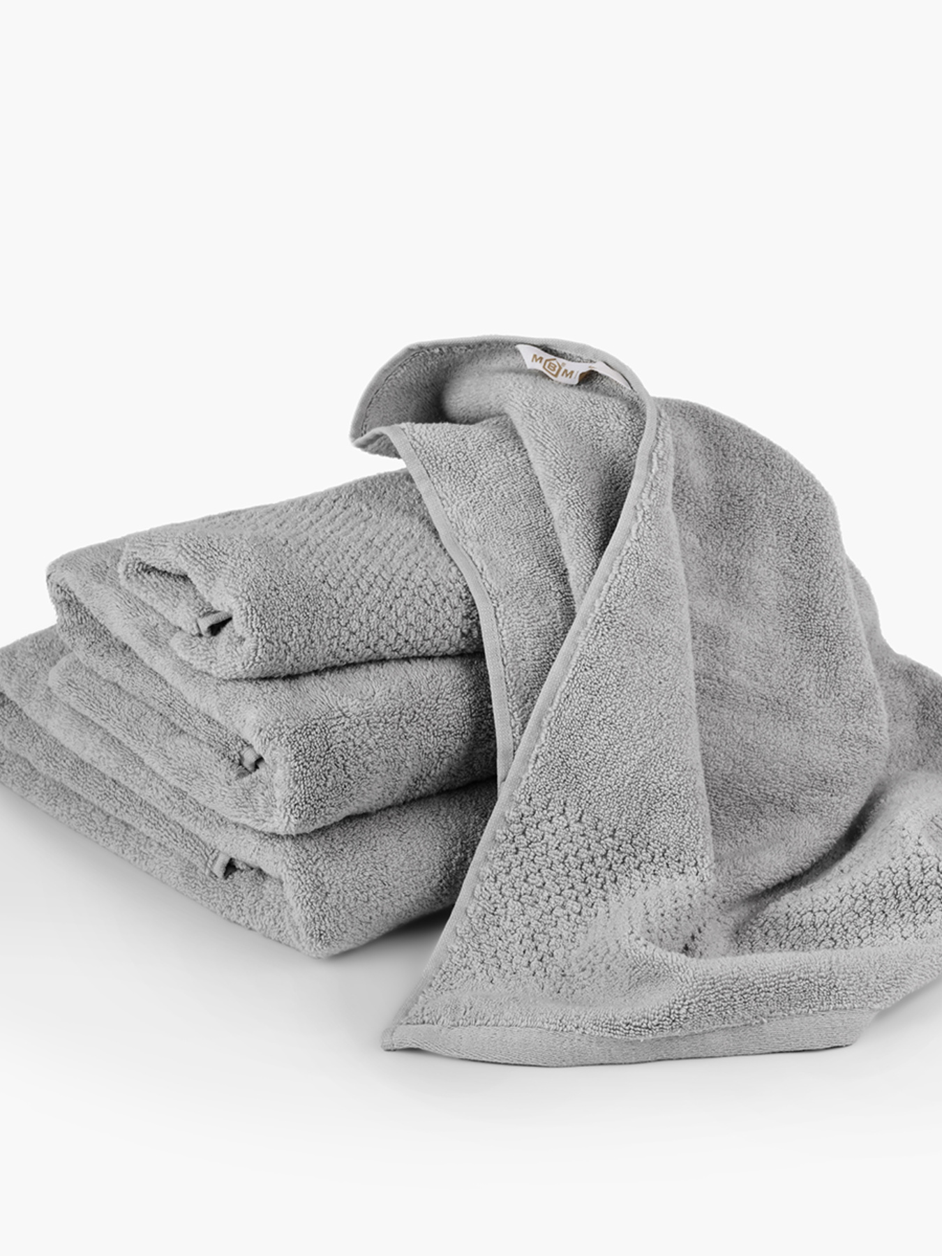 Рушник з натуральної бавовни "Бриз" сірий MBM HOME модель BT-01/02/03/04 GRAY Рушник з натуральної бавовни "Бриз" сірий MBM HOME модель BT-01/02/03/04 GRAY Фото