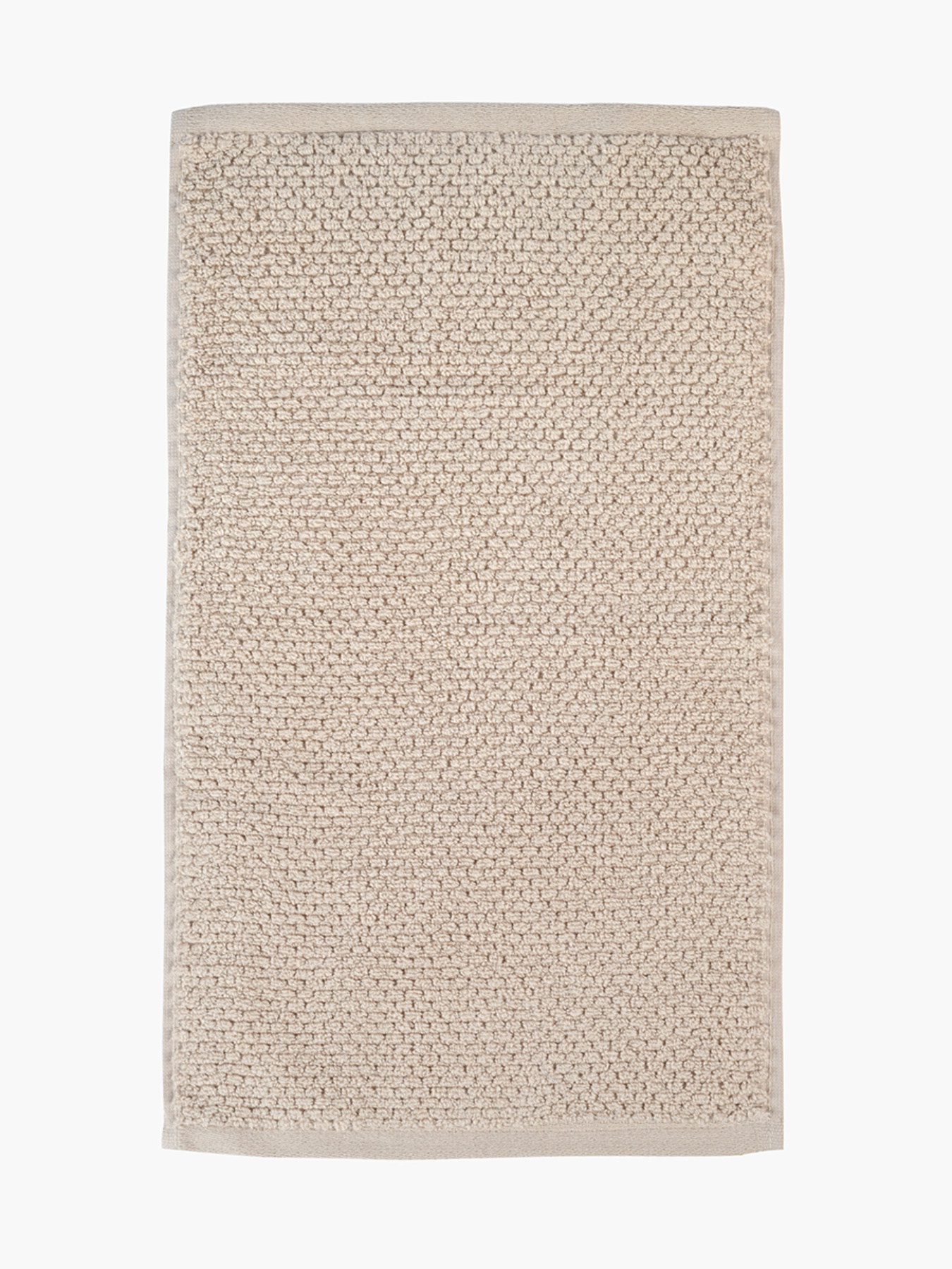 Полотенце из натурального хлопка "Залив" бежевое MBM MY HOME модель BT-05/06/07 BEIGE Фото