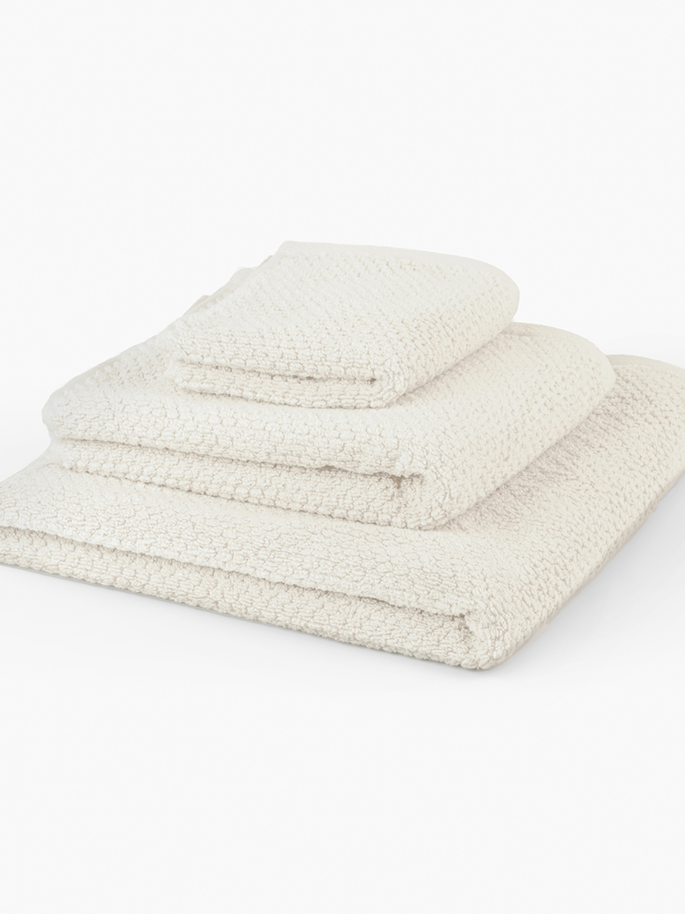 Полотенце из натурального хлопка "Залив" кремовое MBM MY HOME модель BT-05/06/07 CREAM Фото