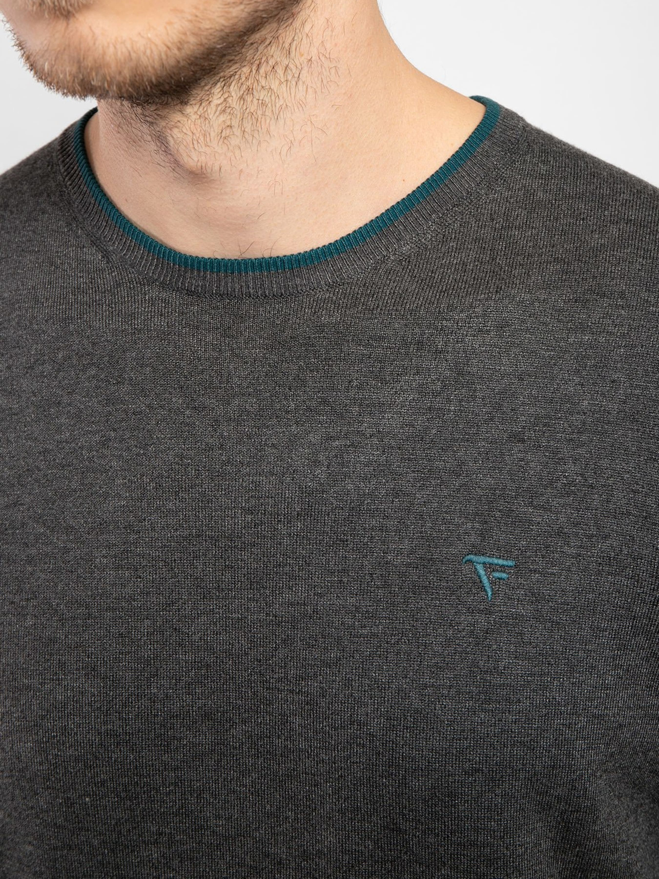 Худі та світшоти Fred Mello модель FM24W03MG_ANTRMELANG Фото