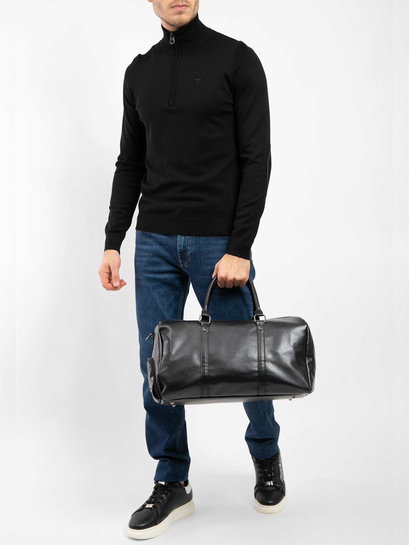 Кофты и свитера Fred Mello модель FM24W04MM_BLACK Фото