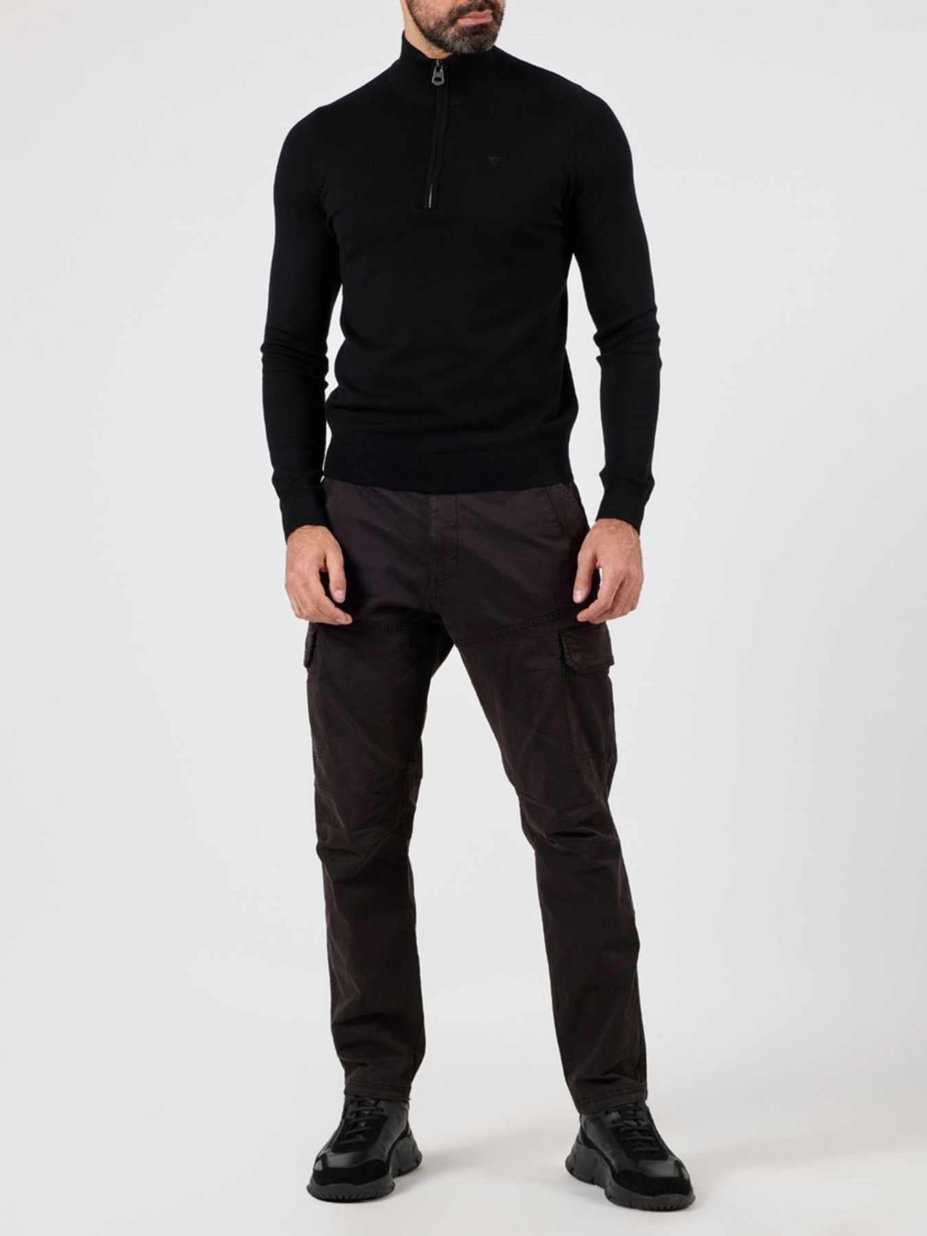 Кофты и свитера Fred Mello модель FM24W04MM_BLACK Фото