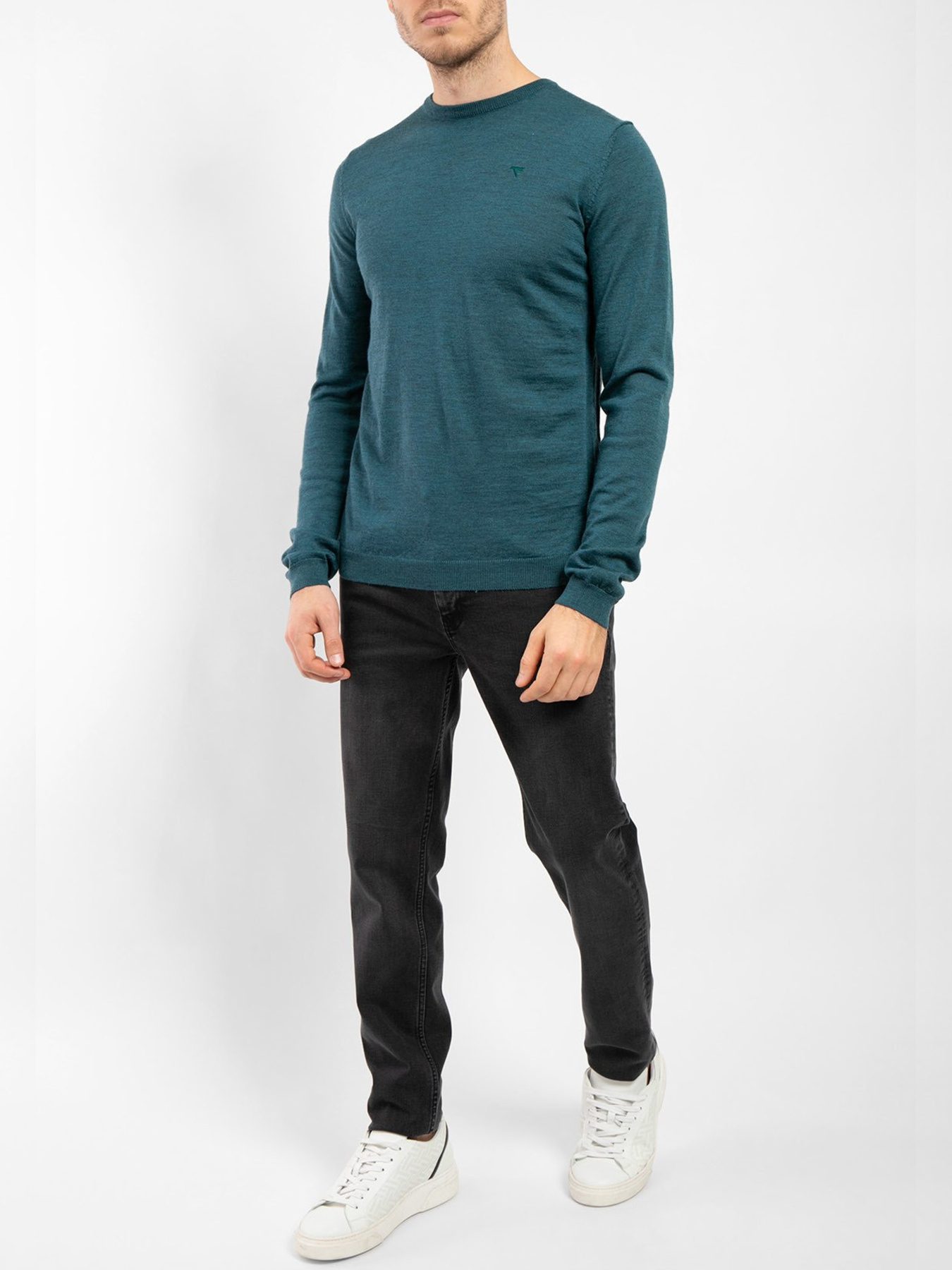 Худі та світшоти Fred Mello модель FM24W01MG_PETROL Фото