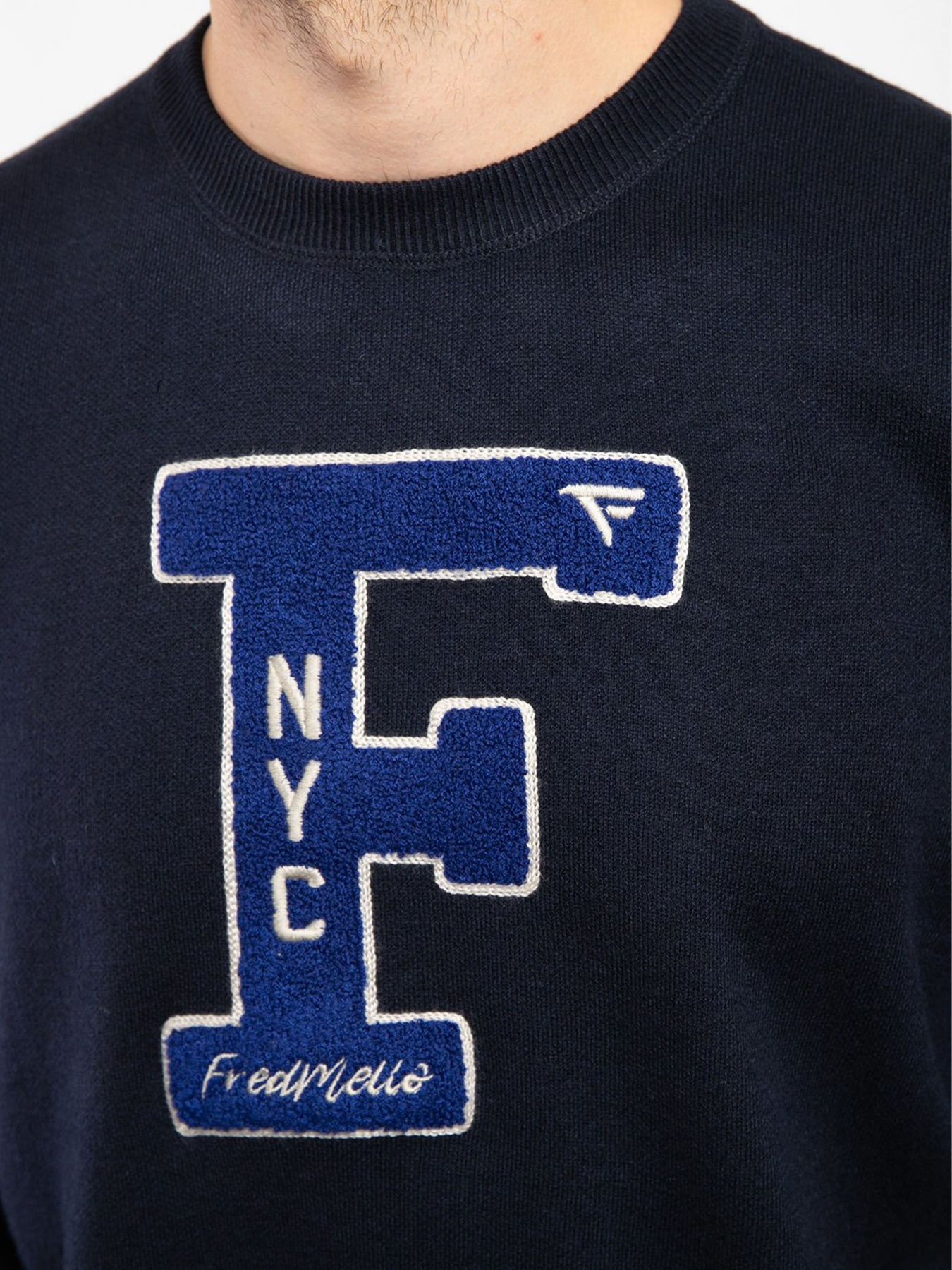 Кофты и свитера Fred Mello модель FM24W51MG_BLUE Фото