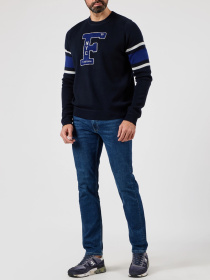 Кофты и свитера Fred Mello модель FM24W51MG_BLUE Фото