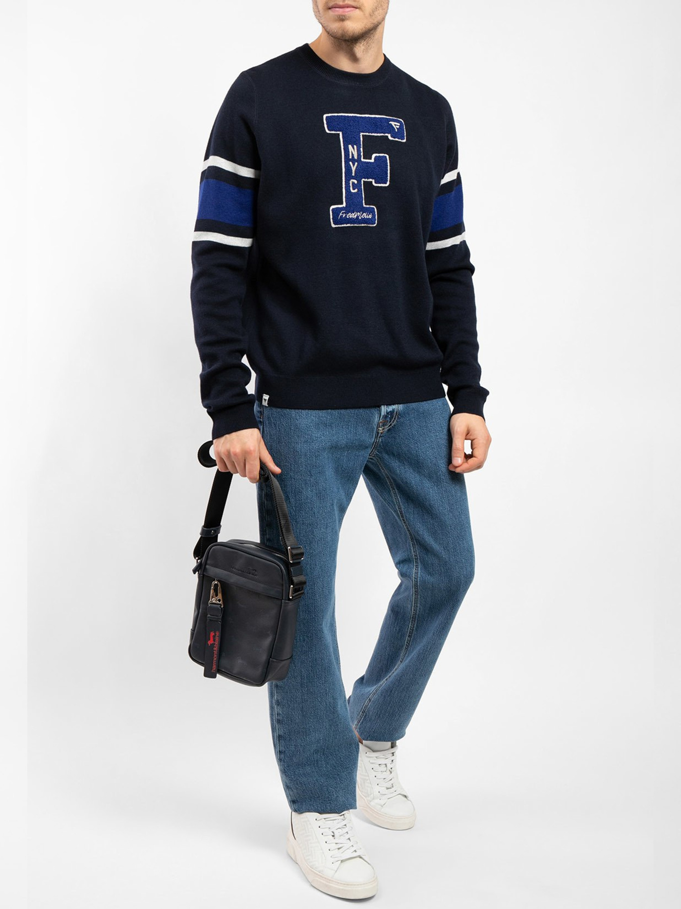 Худі та світшоти Fred Mello модель FM24W51MG_BLUE Фото