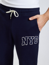 Штаны спортивные Fred Mello модель FM24W03PF_BLUE Фото