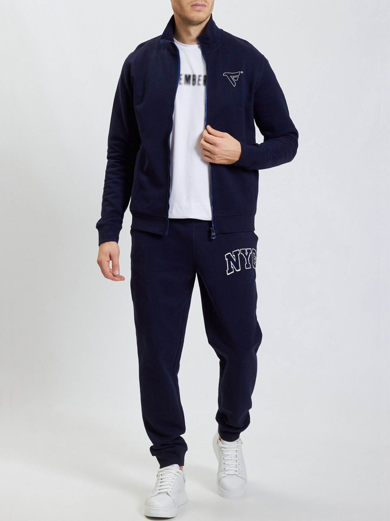 Кофта спортивная Fred Mello модель FM24W03FZ_BLUE Фото