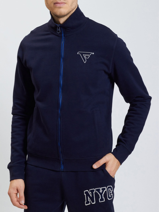 Спортивна кофта Fred Mello модель FM24W03FZ_BLUE Фото