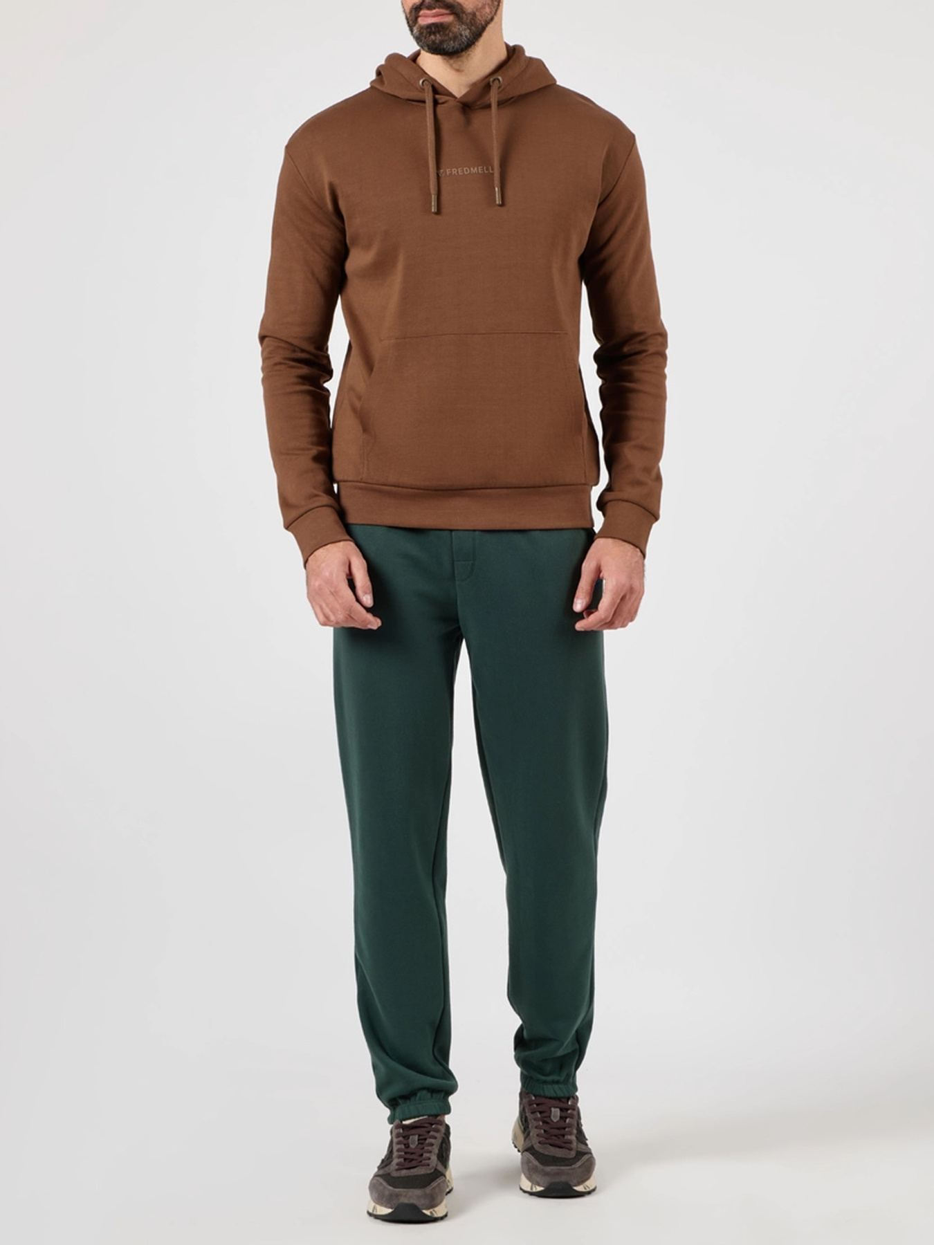 Худі та світшоти Fred Mello модель FM24W24FC_COFFEE Фото