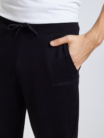 Штаны спортивные Fred Mello модель FM24W05PF_BLACK Фото