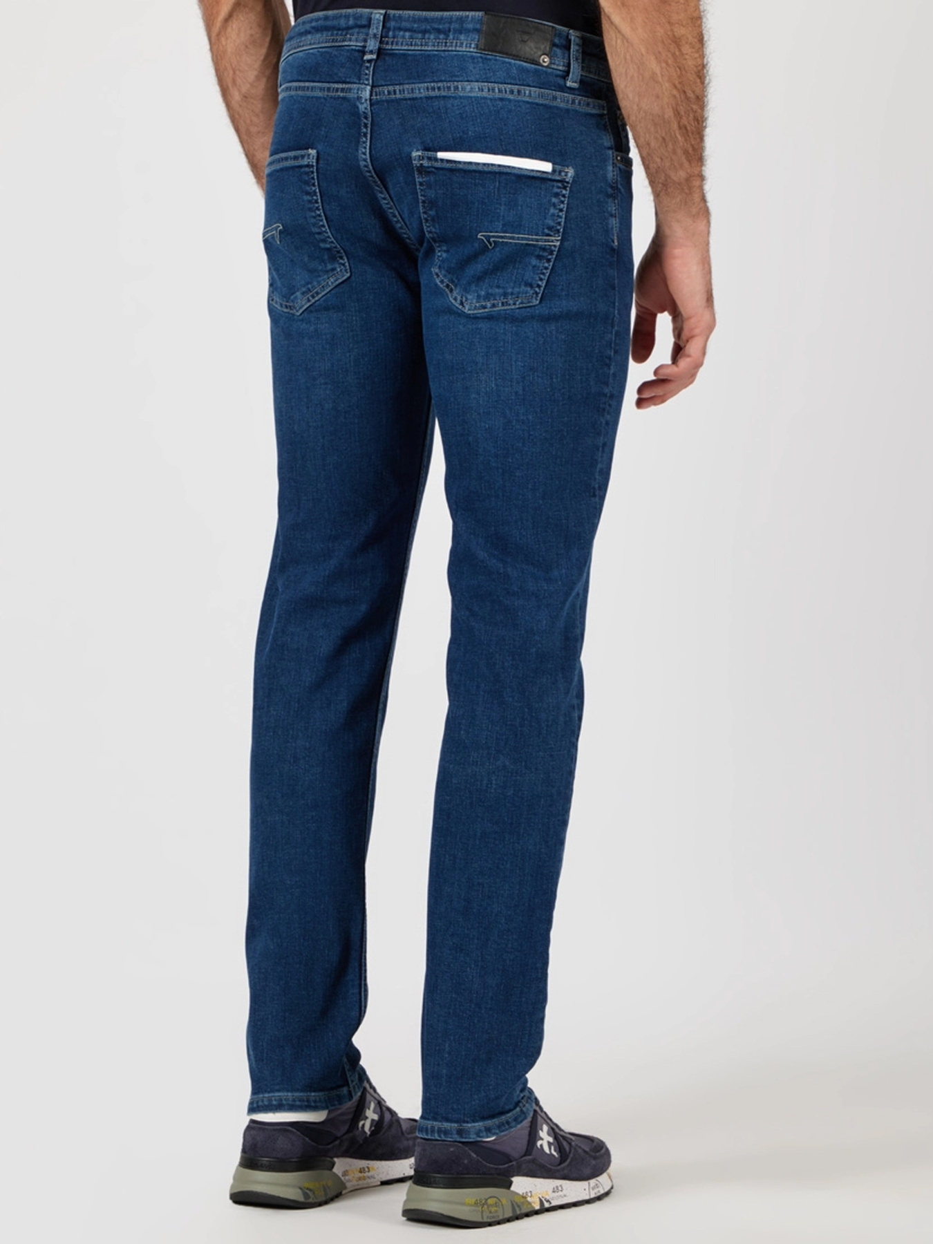 Джинсы Fred Mello модель FMNORMAN_MIDDLEBLUE Фото