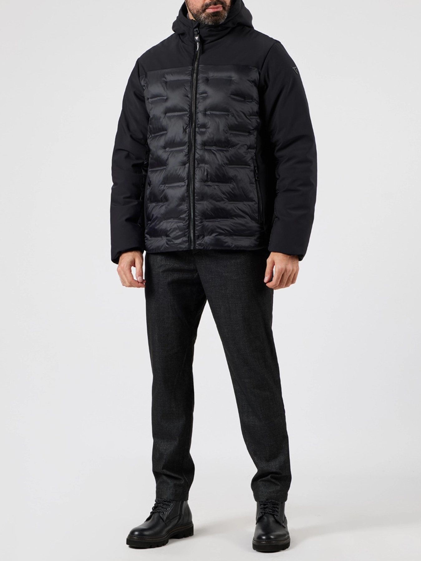 Куртки и дубленки Fred Mello модель FM24W08KD_BLACK Фото