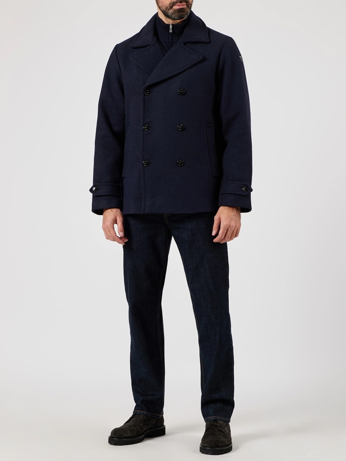 Пальто Fred Mello Модель FM24W30KU_BLUE Фото