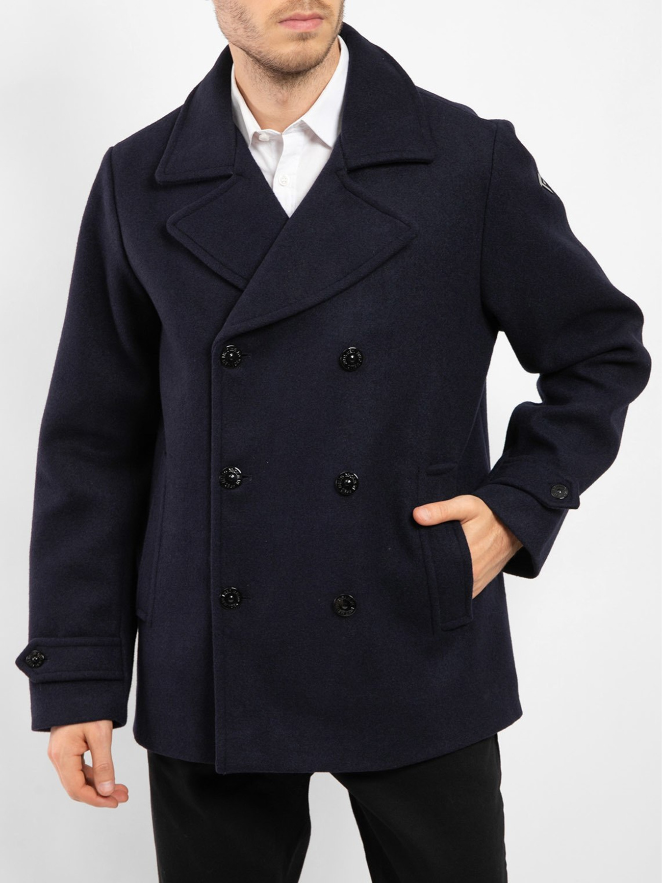 Пальто Fred Mello Модель FM24W30KU_BLUE Фото