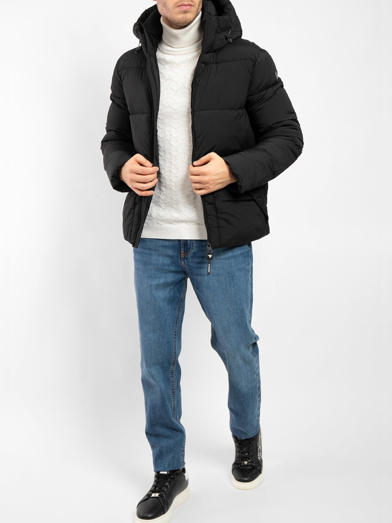 Куртки Fred Mello модель FM24W14KD_BLACK Фото