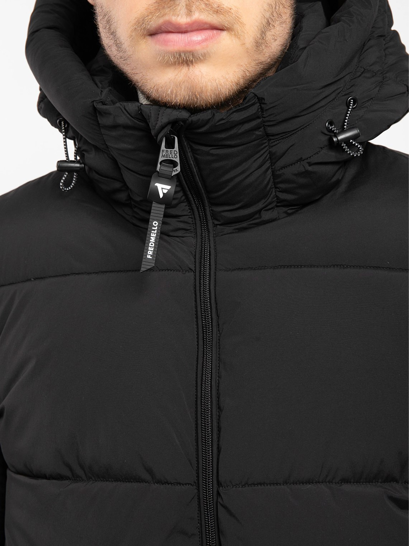 Куртки та дублянки Fred Mello модель FM24W14KD_BLACK Фото