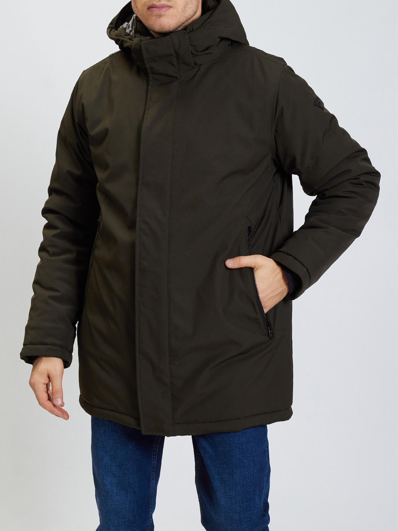 Парка Fred Mello модель FMNEWPORT_ARMY Парка Fred Mello модель FMNEWPORT_ARMY Фото