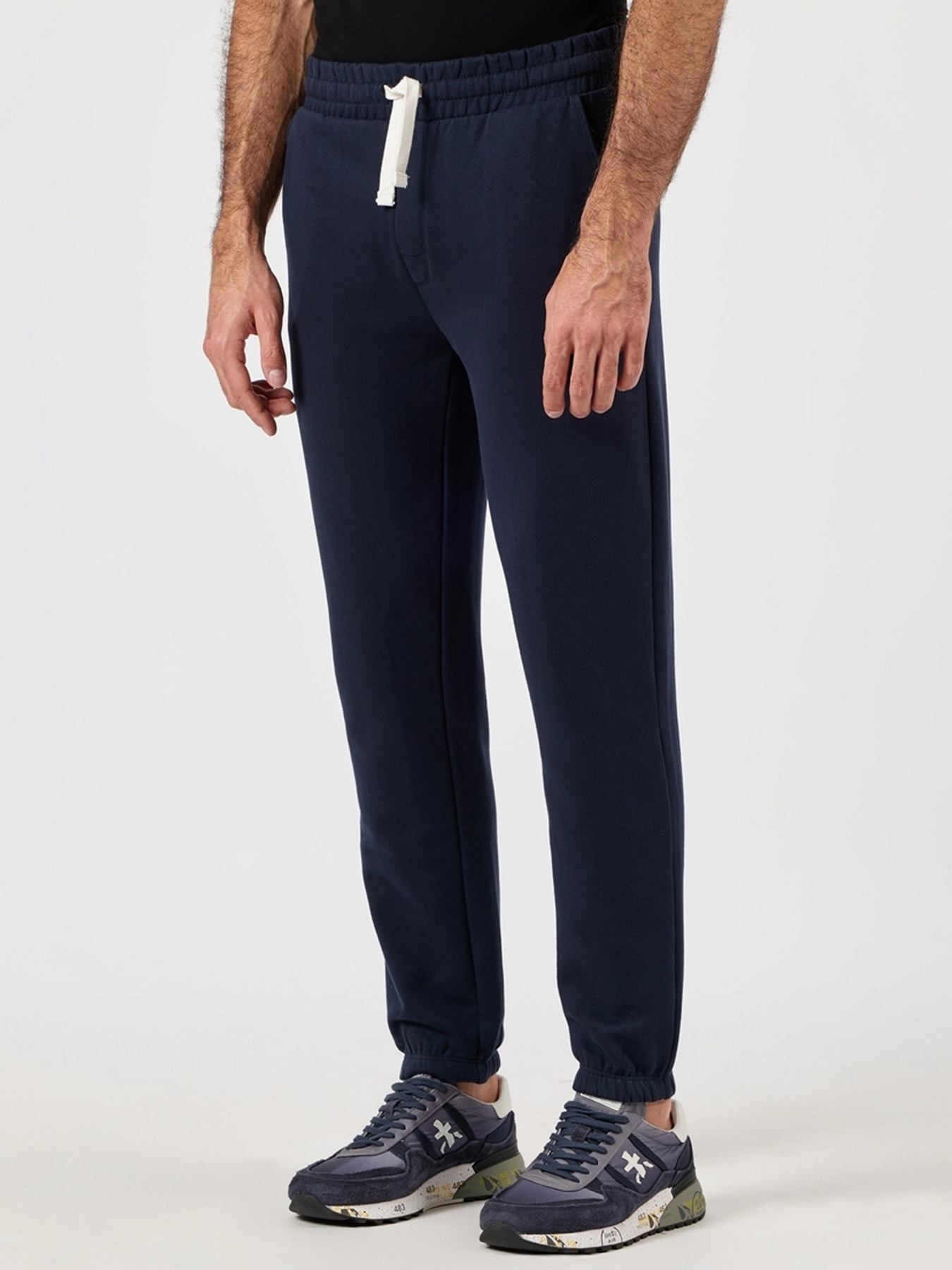 Штаны спортивные Fred Mello модель FM24W02PF_BLUE Фото