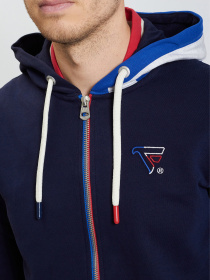 Спортивна кофта Fred Mello модель FM24W23FZ_BLUE Фото