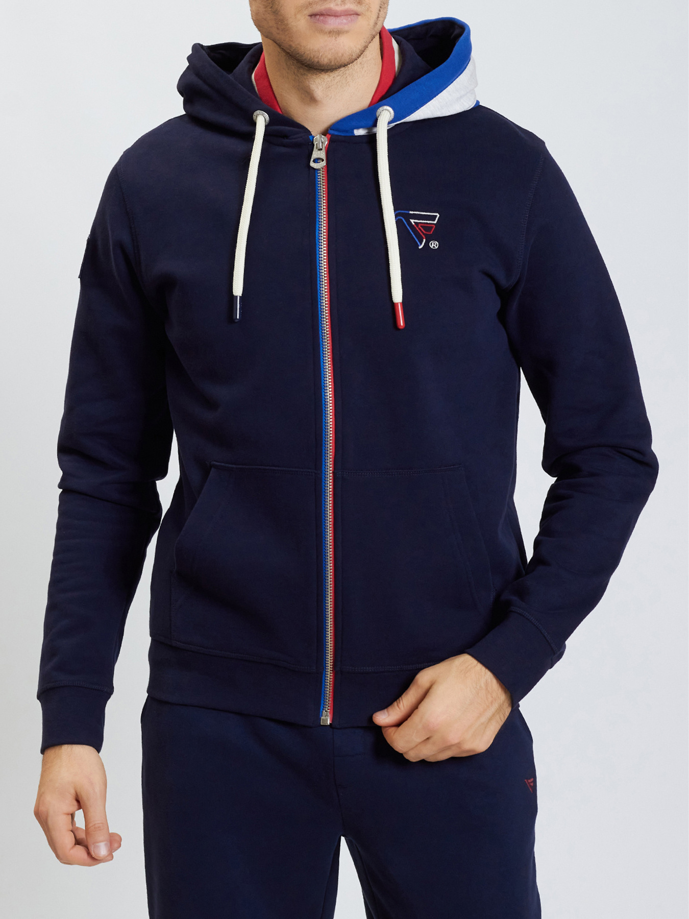 Спортивная кофта Fred Mello модель FM24W23FZ_BLUE Фото