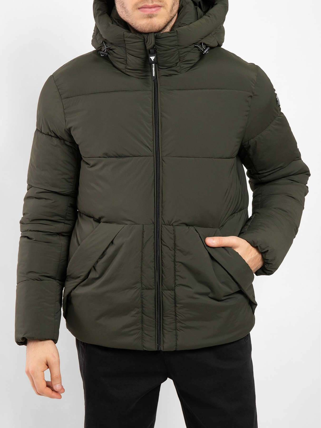 Куртки Fred Mello модель FM24W14KD_ARMY Фото