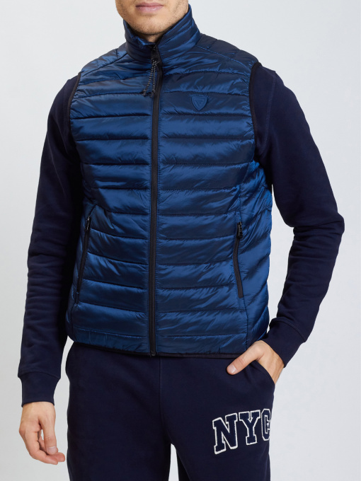 Утеплений жилет Fred Mello модель FMJASPER_AVIO Фото