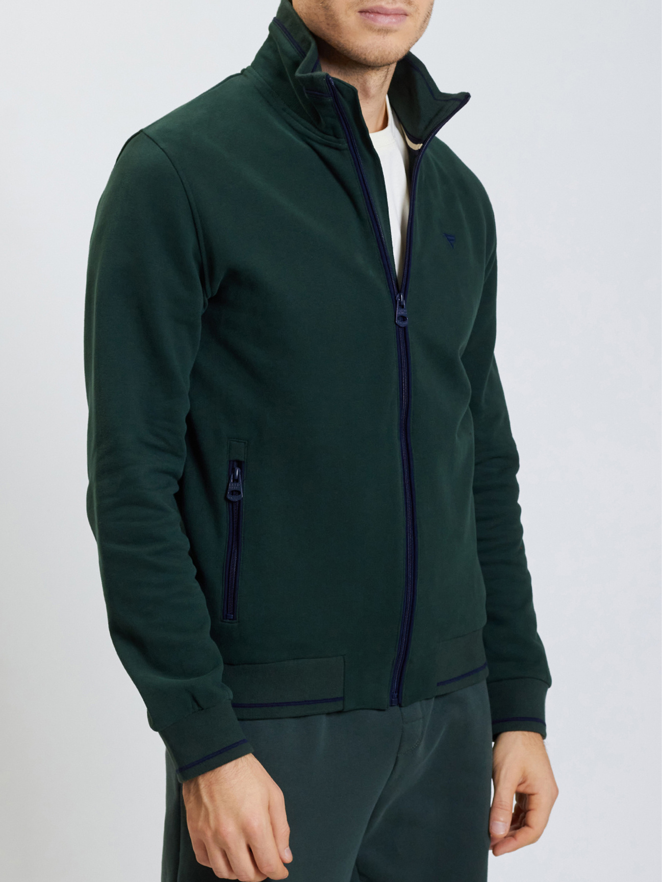 Кофта спортивная Fred Mello модель FM24W05FZ_FOREST Фото