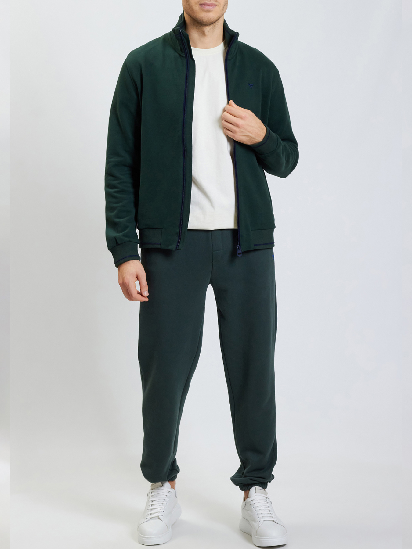 Кофта спортивная Fred Mello модель FM24W05FZ_FOREST Фото