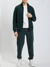 Кофта спортивная Fred Mello модель FM24W05FZ_FOREST Фото