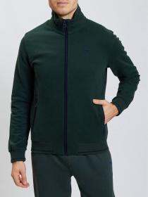 Спортивна кофта Fred Mello модель FM24W05FZ_FOREST Фото