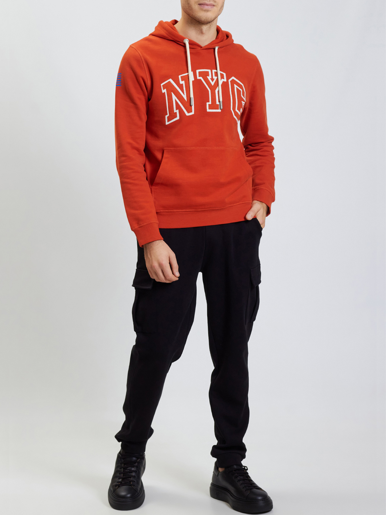 Худи Fred Mello модель FM24W09FC_ORANGE Фото