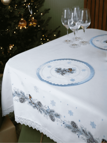 Новорічна серветка "Снігурі" Едельвіка модель 314-24-09 Фото