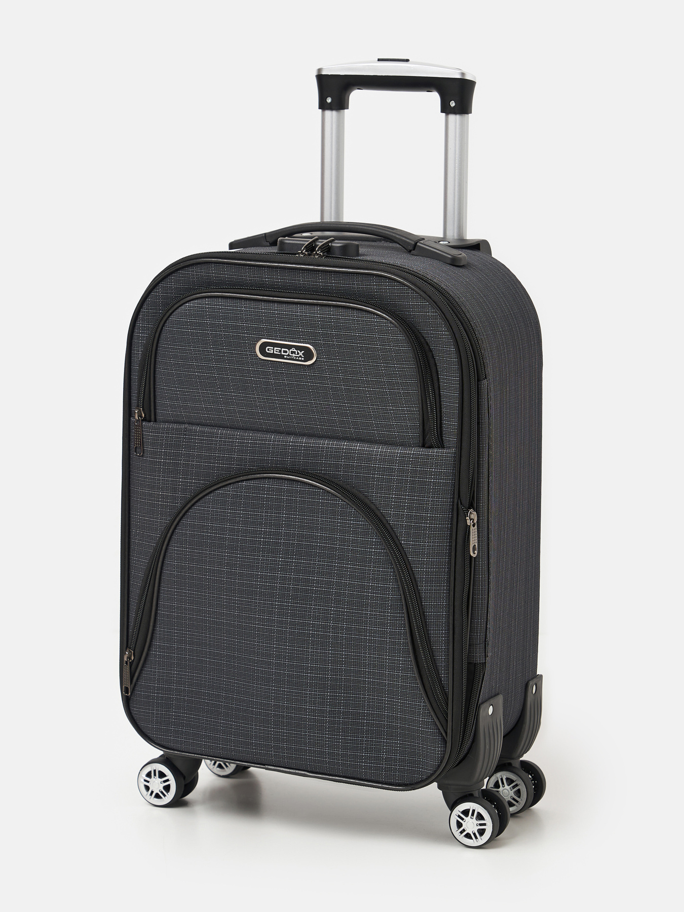 Валіза Ricco Grande модель T1TEXT1000gray-M Фото