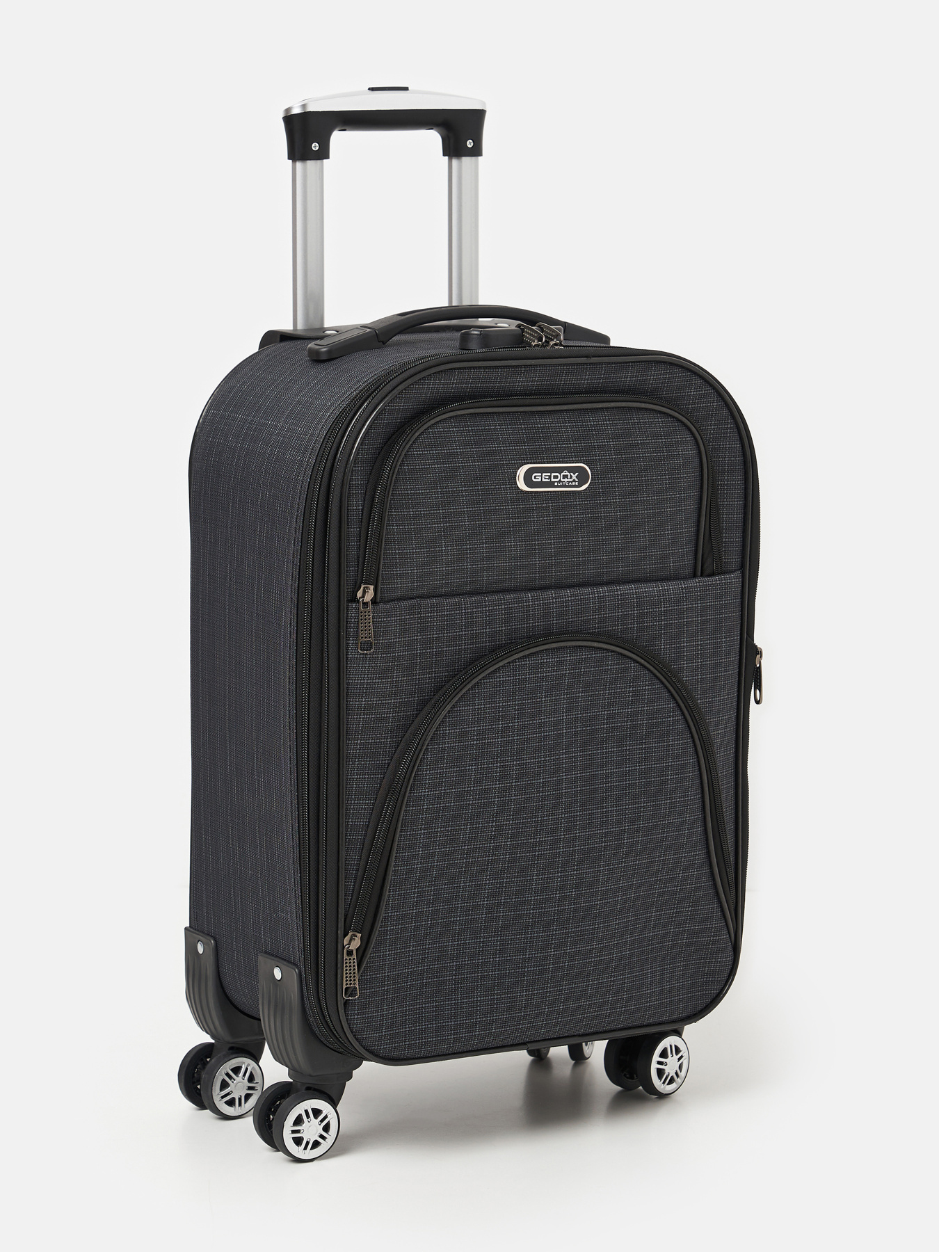 Чемодан Ricco Grande модель T1TEXT1000gray-M Фото