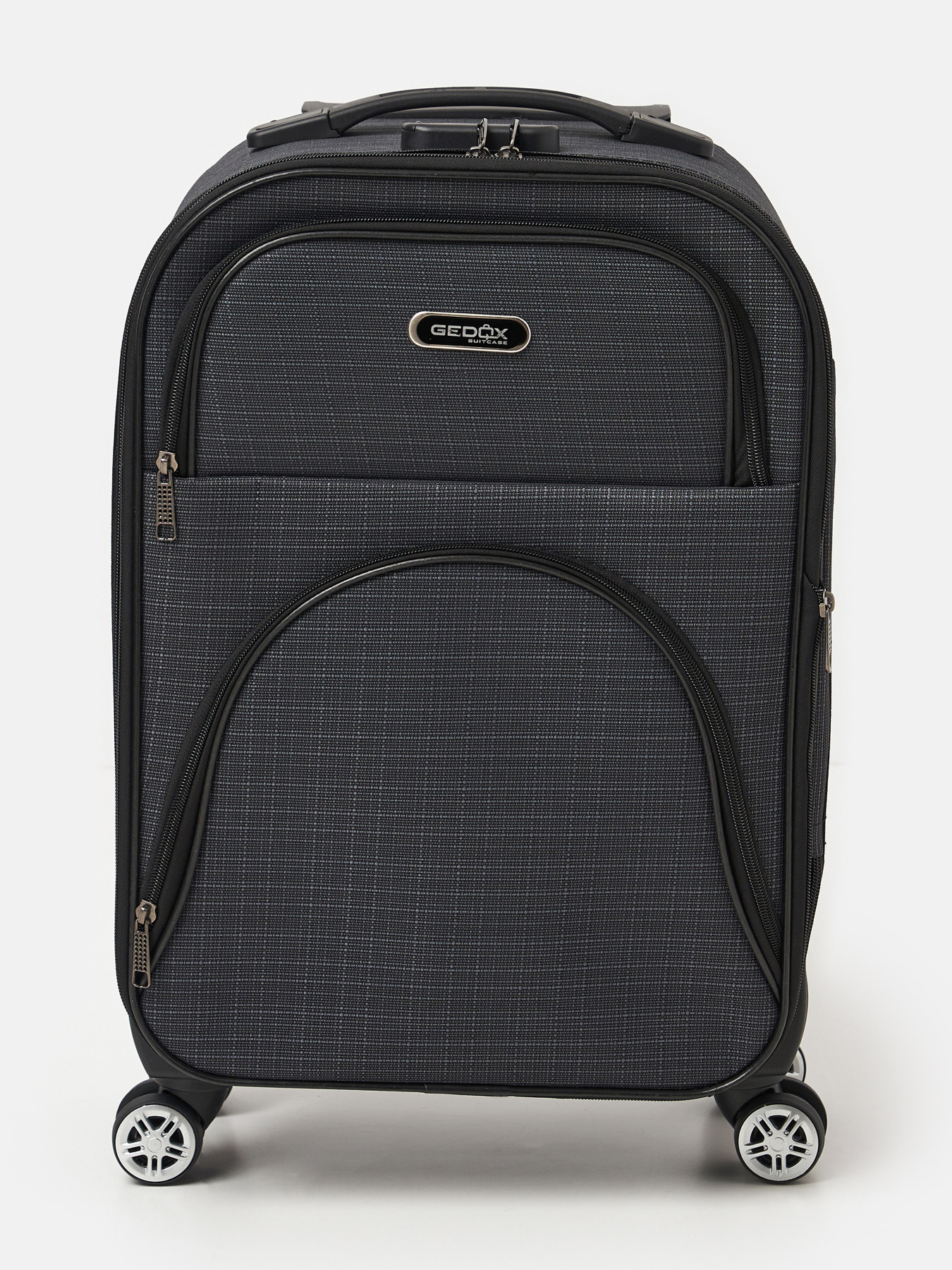 Чемодан Ricco Grande модель T1TEXT1000gray-M Фото