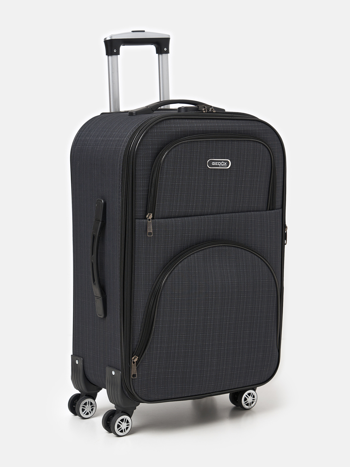 Валіза Ricco Grande модель T1TEXT1000gray-L Фото