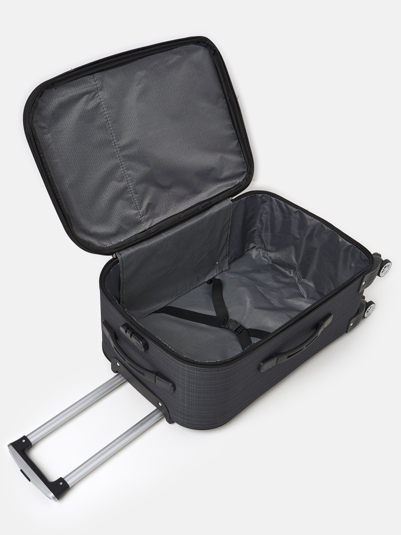 Валіза Ricco Grande модель T1TEXT1000gray-L Фото